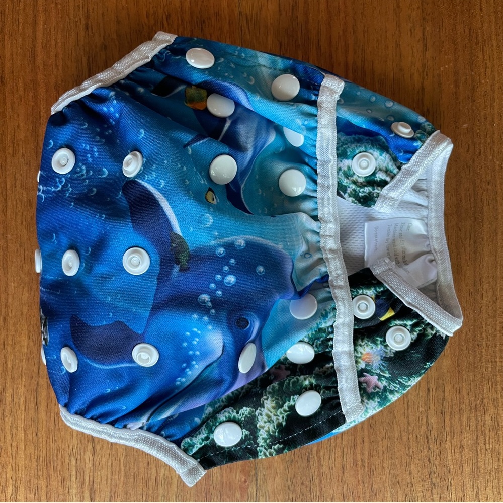 STOREOFBABY Swim Reusable Diaper and THUNDERCLOUD Bucket Hat - Picture 3 of 6